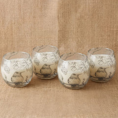 Small Glass Jar Candles - Drawn by Flame