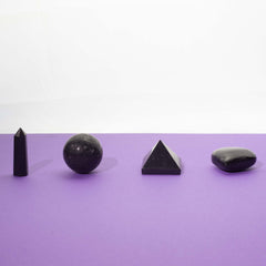 Four Gemstone Shapes - Black Tourmaline product image 2