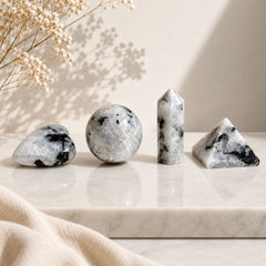 Four Gemstone Shapes - Rainbow Moonstone product image 4