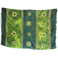 Bali Celtic Sarongs - Sun Symbols - Green product image