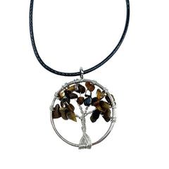 Tree of Life Pendant - Tiger Eye product image