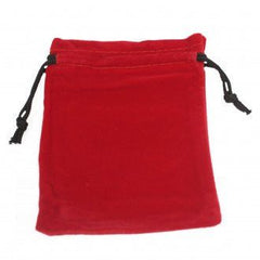 Quality Velvet Pouch - Red 10x12cm product image