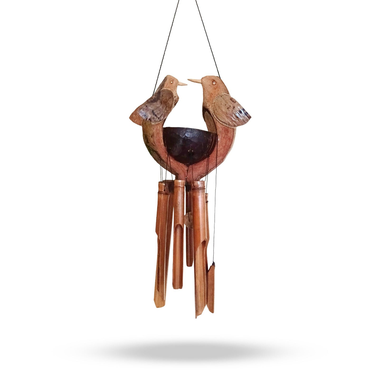 Bamboo Windchime - Natural finish - Husband & Wife product image