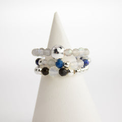 Nymph Spirit Gemstone Ring Set - Northern Lights product image 2