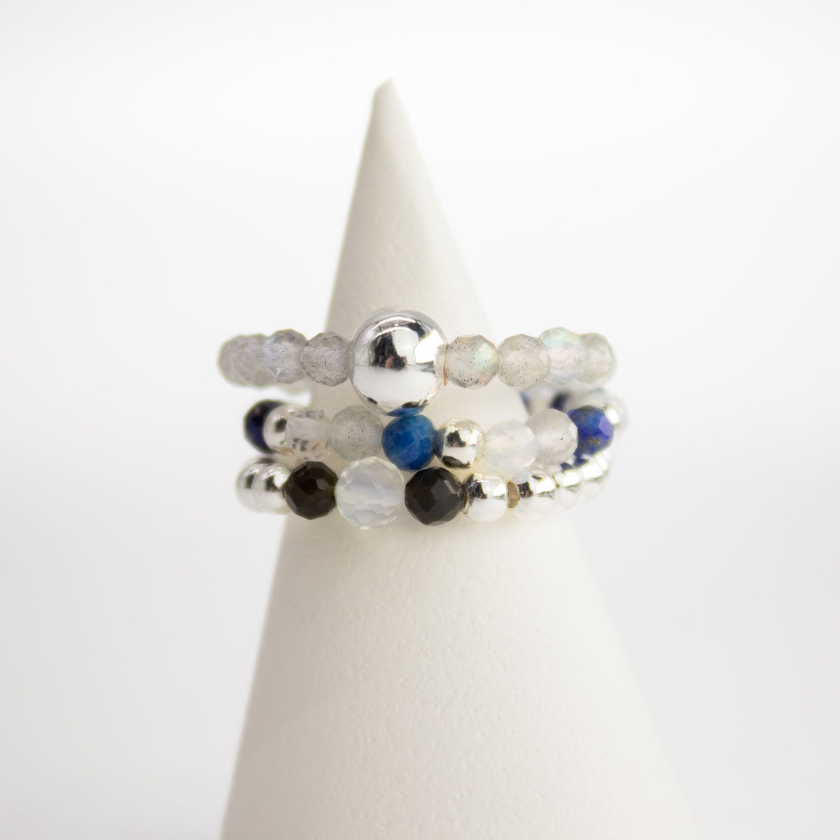 Nymph Spirit Gemstone Ring Set - Northern Lights product image 2