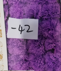 Craft Soap Flowers - Carnations - Violet product image 5