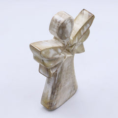 Mango Wood Angel - Whitewash with Star Cut Out product image 2