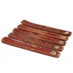 Brass Inlaid Ashcatcher - Mango Wood product image 6