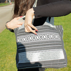 Nomad Sari Jacquard Natural Wander Muse Bags - Urban Caravan product image 6