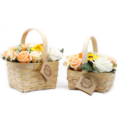 Large Pink Bouquet in Wicker Basket product image 2