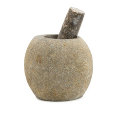 Natural Riverstone Decorative Pestle & Mortar- Large (aprox 15x12cm) product image 5