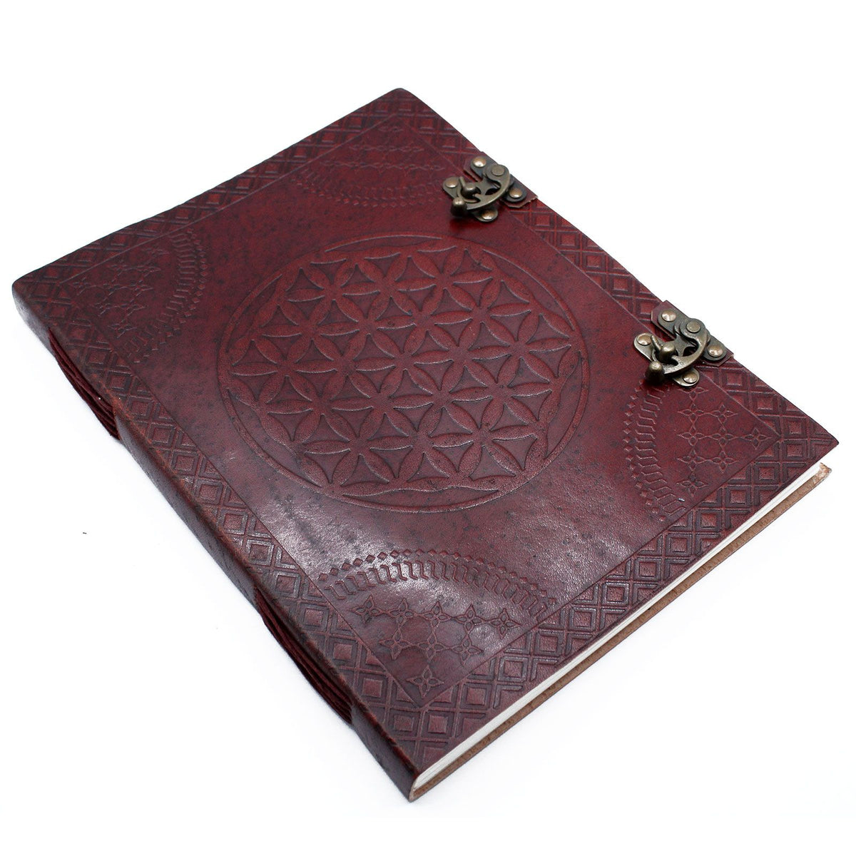 Huge Flower of Life Leather Book 10x13 (200 pages) product image 3