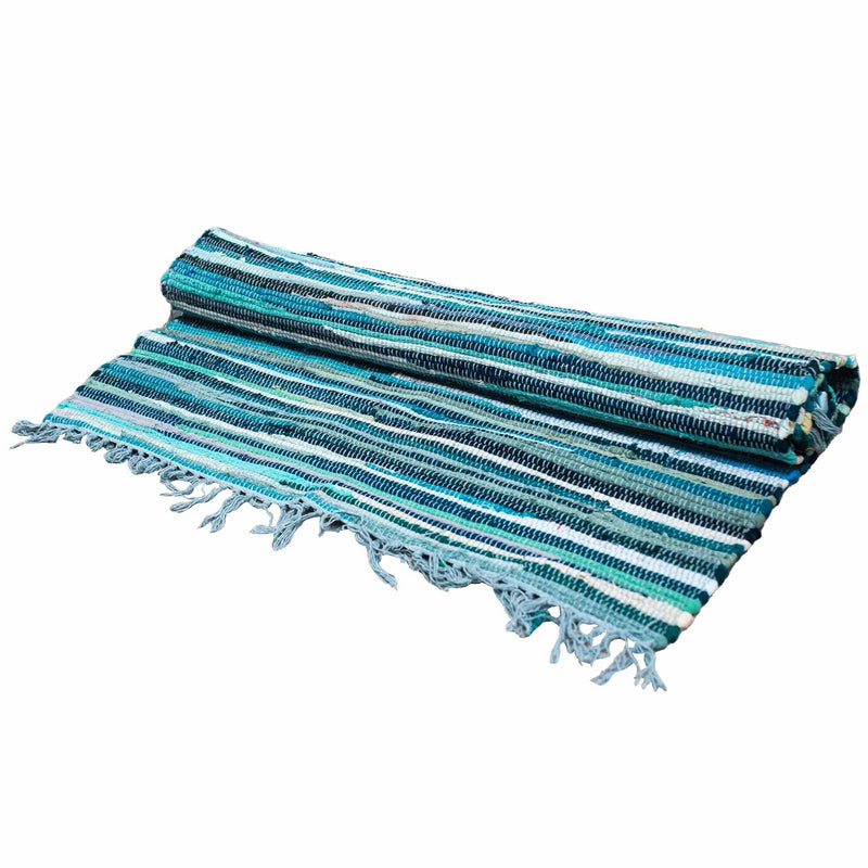 Room Rag Rug - 150x200cm - premium quality - Aqua Blues product image