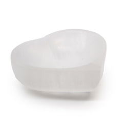 Selenite Heart Bowl - 10cm product image