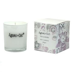 Agnes + Cat Votive Candle - Tea and Roses product image