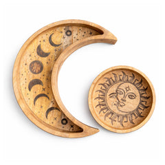 Moon Shaped Round Tray S/2 product image 3