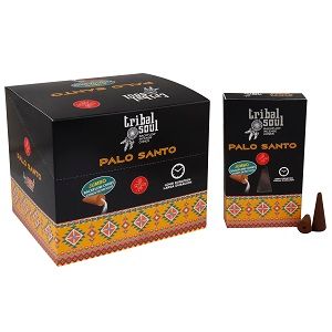 Tribal Soul Backflow Incense Cones - Palo Santo product image