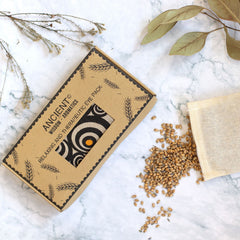 Lavender Natural Cotton and Juco Eye Pillow in Gift Box - Illusion product image 2