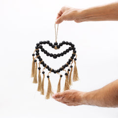Small Bead Heart Mobil 27x20cm product image 2