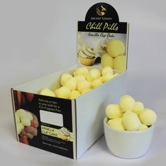 1.3Kg Box of Chill Pills (Mini Bath Bombs) - Vanilla Cup Cake product image 3