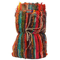 152 x 90cm Luxury Rag Rug - Orange product image 7