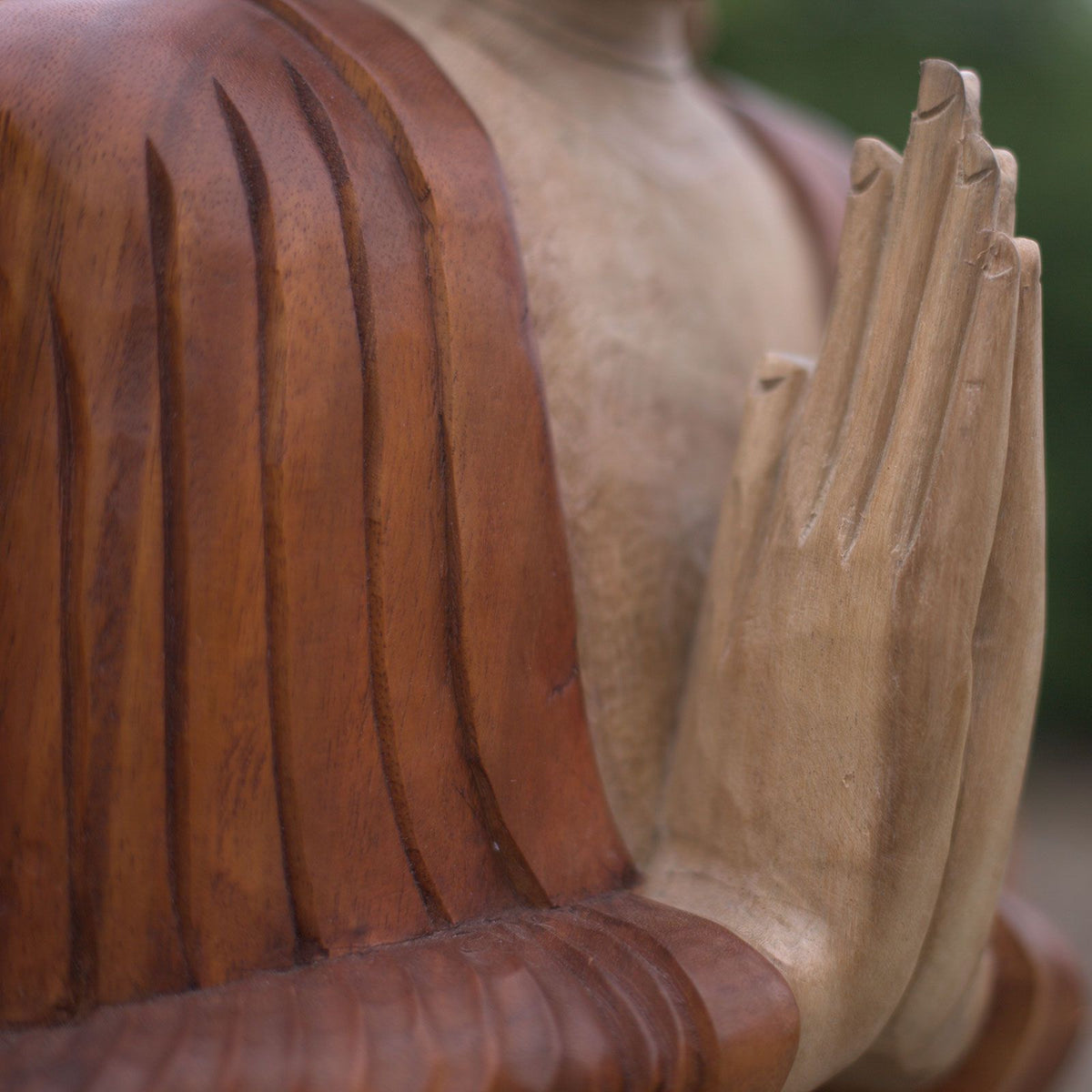 Hand Carved Buddha Statue - 60cm Welcome product image 6