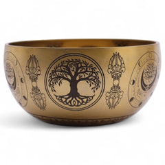 Pure Brass Etched Buddha - Set of 4 - Approx 3.85kg product image 8