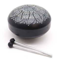 Hapi Drum Om Mandala Engraved - 16cm product image