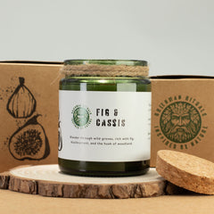 Greenman Woodwick Soy Candle - Fig & Cassis product image 4