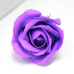 Craft Soap Flowers - Med Rose - Lavender product image 4