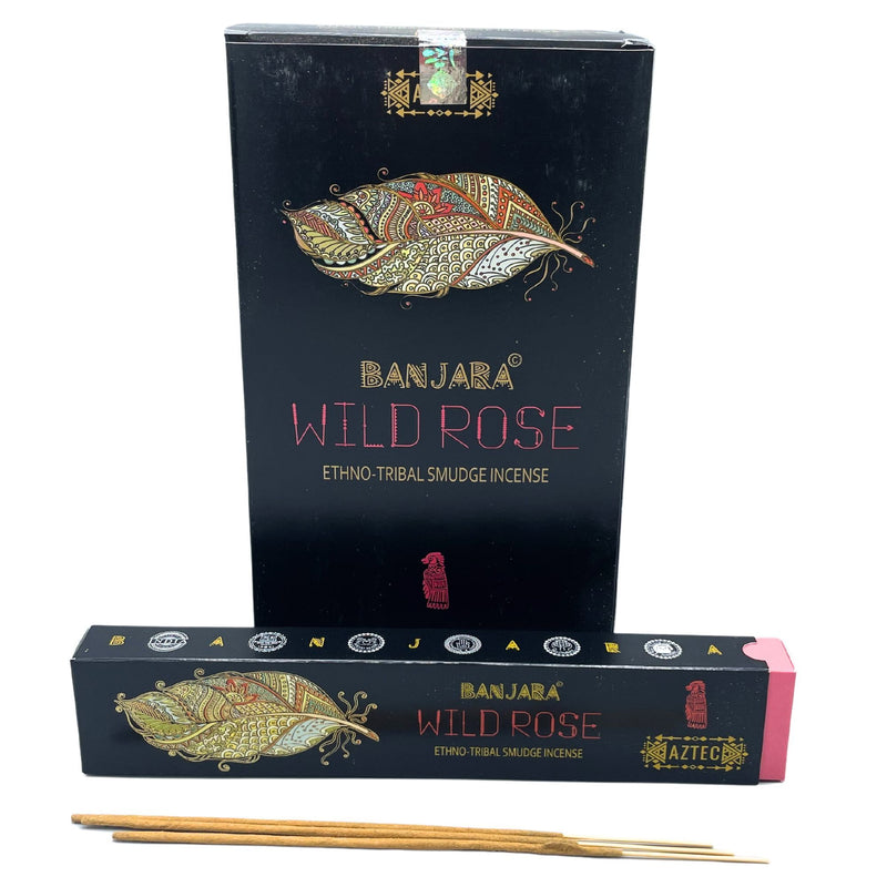 Banjara Tribal Smudge Incense - Wild Rose product image