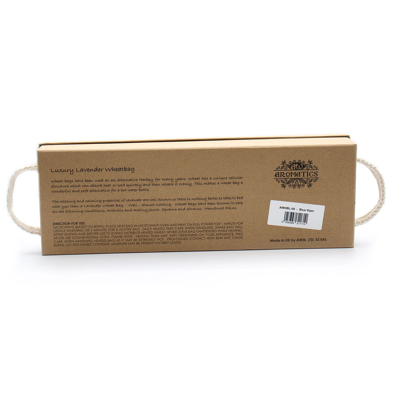 Luxury Lavender Wheat Bag in Gift Box - Blue Viper product image