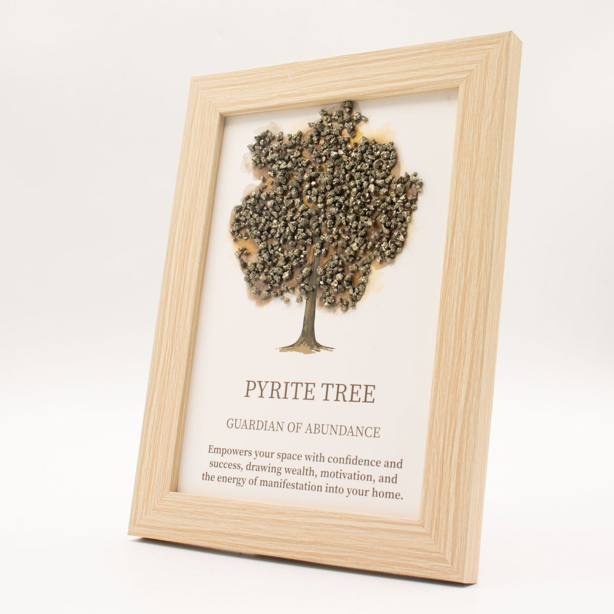 Gemstone Picture - Tree of Life - Pyrite (20x14.7x1cm) product image 3