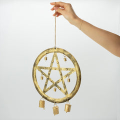 Indian Chimes - Pentagon with Cow Bells - 25x49cm product image 4