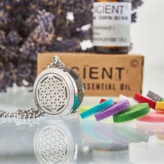 Aromatherapy Diffuser Necklace - Flower of Life 25mm product image 3