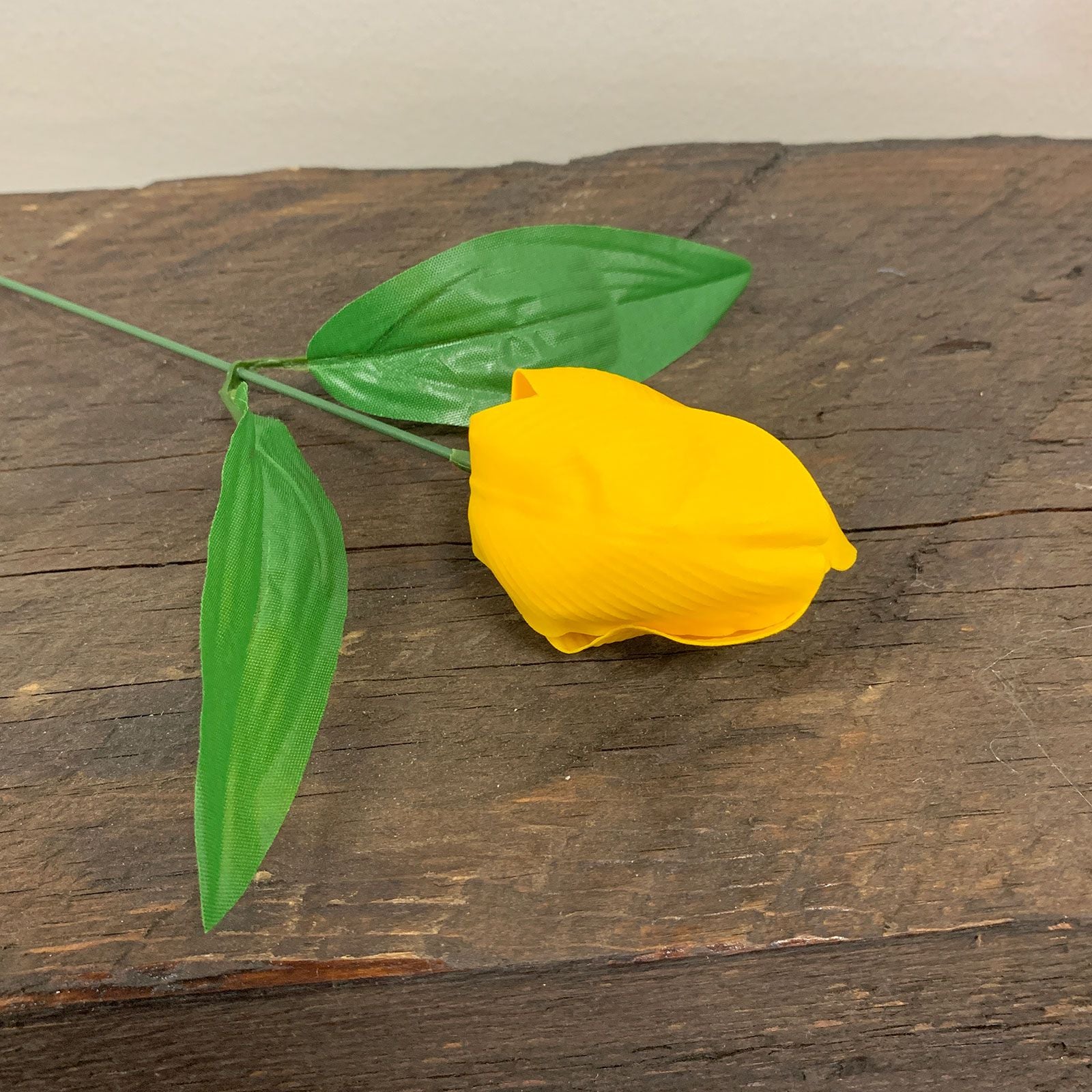 Craft Soap Flower - Med Tulip - Yellow product image
