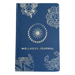 Midnight Blue Wellness Journal - 120 pages - Silver Zodiac product image 4