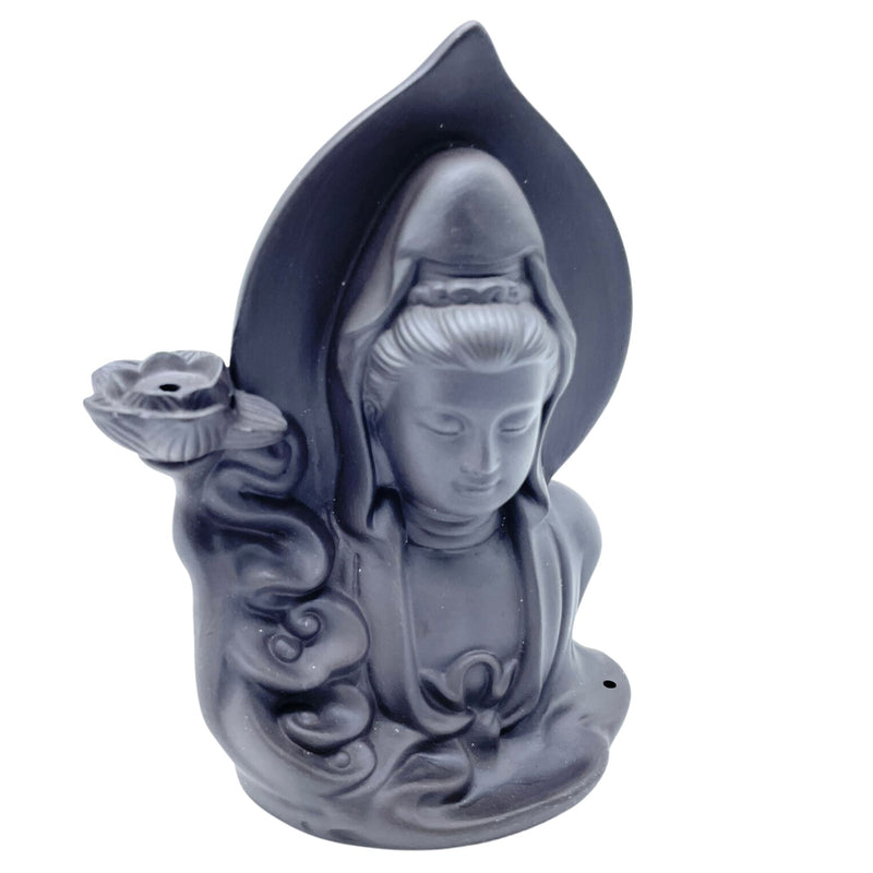 Backflow Incense Burner - Serene Buddha product image