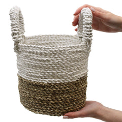 Seagrass Basket Set - Grey / Natural / White product image 9
