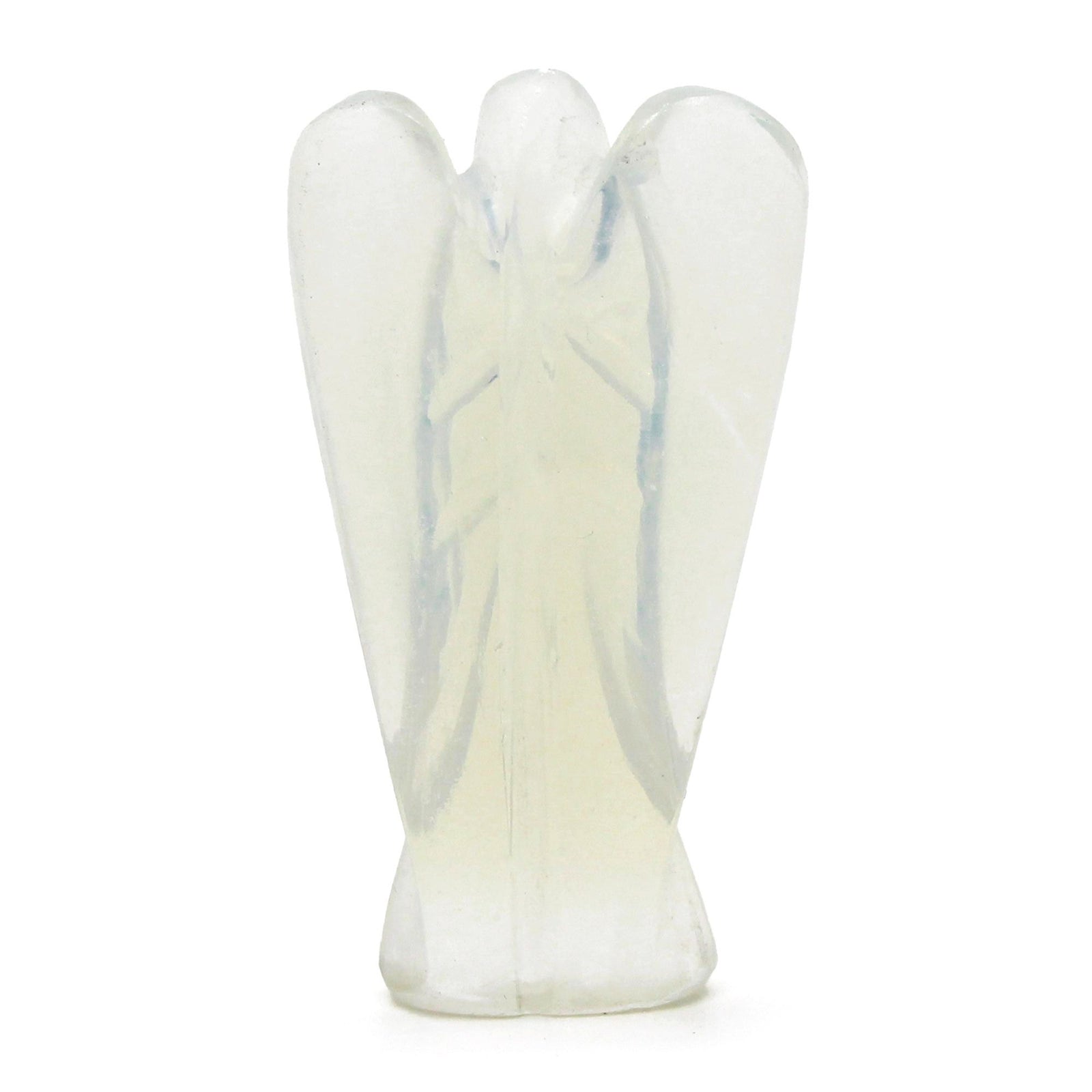 Hand Carved Gemstone Angel - Opalite product image