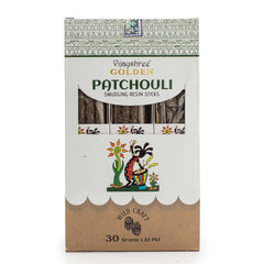 Golden Patchouli Smudging Resin Sticks – 30g product image
