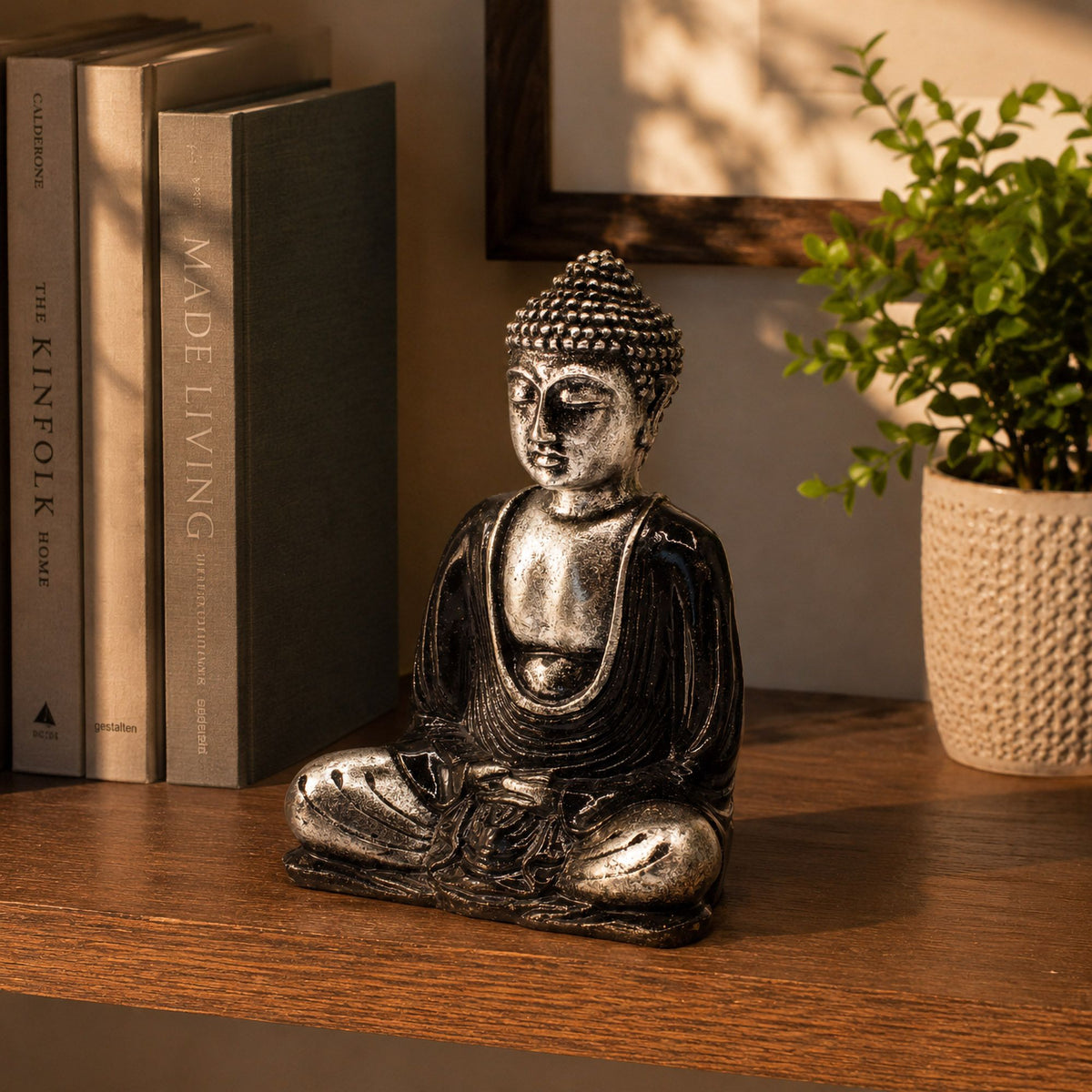 Black & Grey Buddha - Medium product image 2