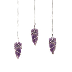 Raw Gemstone Pendulum - Amethyst product image 3