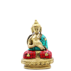 Brass Buddha Figure - Blessing - 7.5cm product image