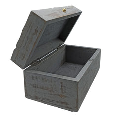 Vintage Deco - Multi Purpose Box - 22x12x10cm - Grey Star product image 2