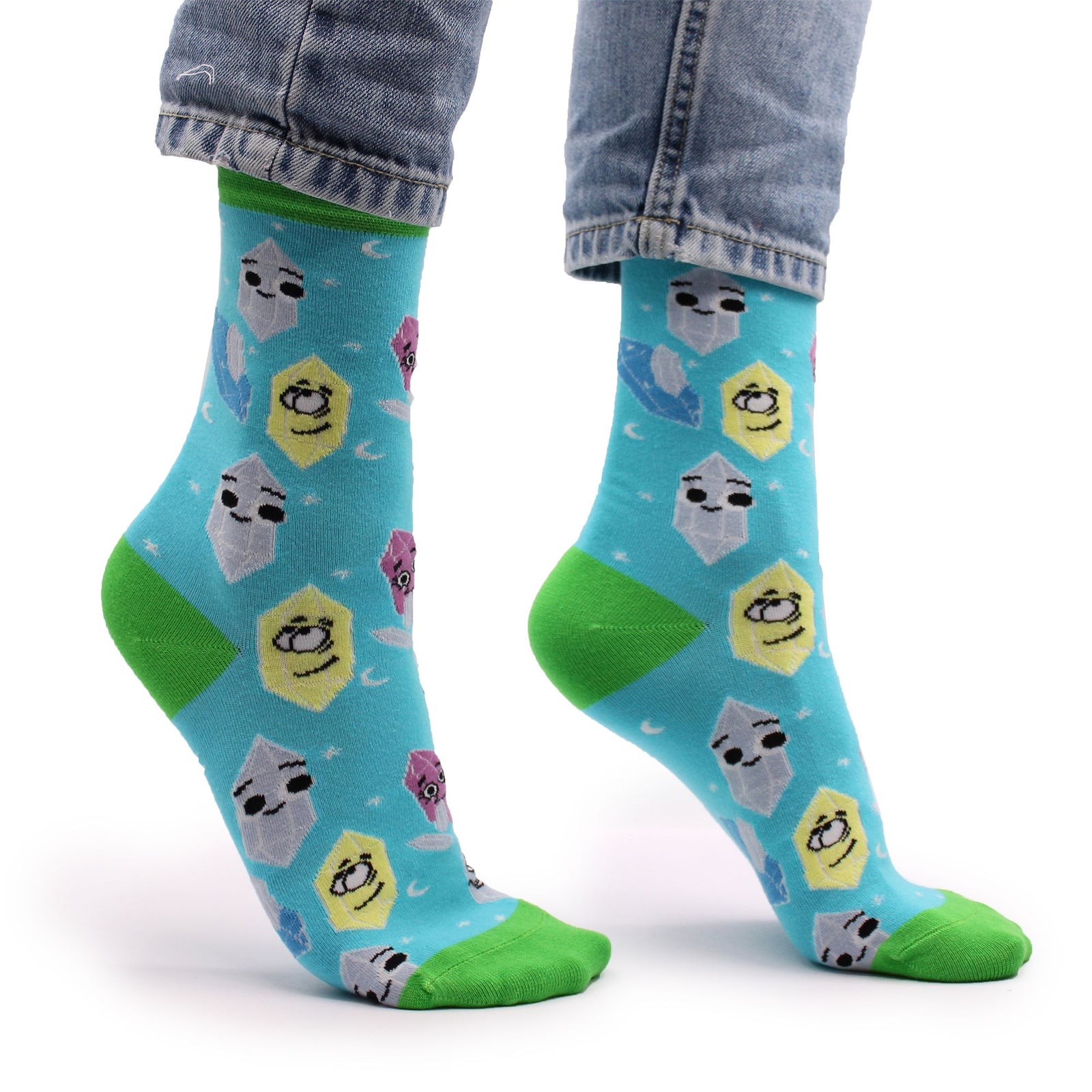 Hop Hare Bamboo Socks M/L - Lucky Gemstones product image