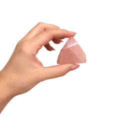 Gemstone Top Polished Points - Rose Quartz (approx 5-6 pieces) product image 2