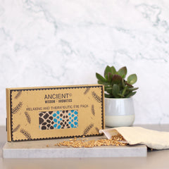 Lavender Natural Cotton and Juco Eye Pillow in Gift Box - Blue Viper product image 2