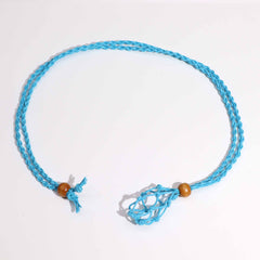 Gemstone Necklace Cord - Blue product image 5