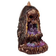 Skull Crystal Cave LED Backflow Incense Burner product image 2